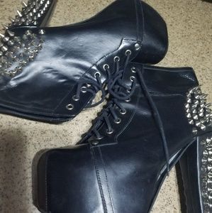 MAKE OFFEER Jeffery Campbell Spiked Litas